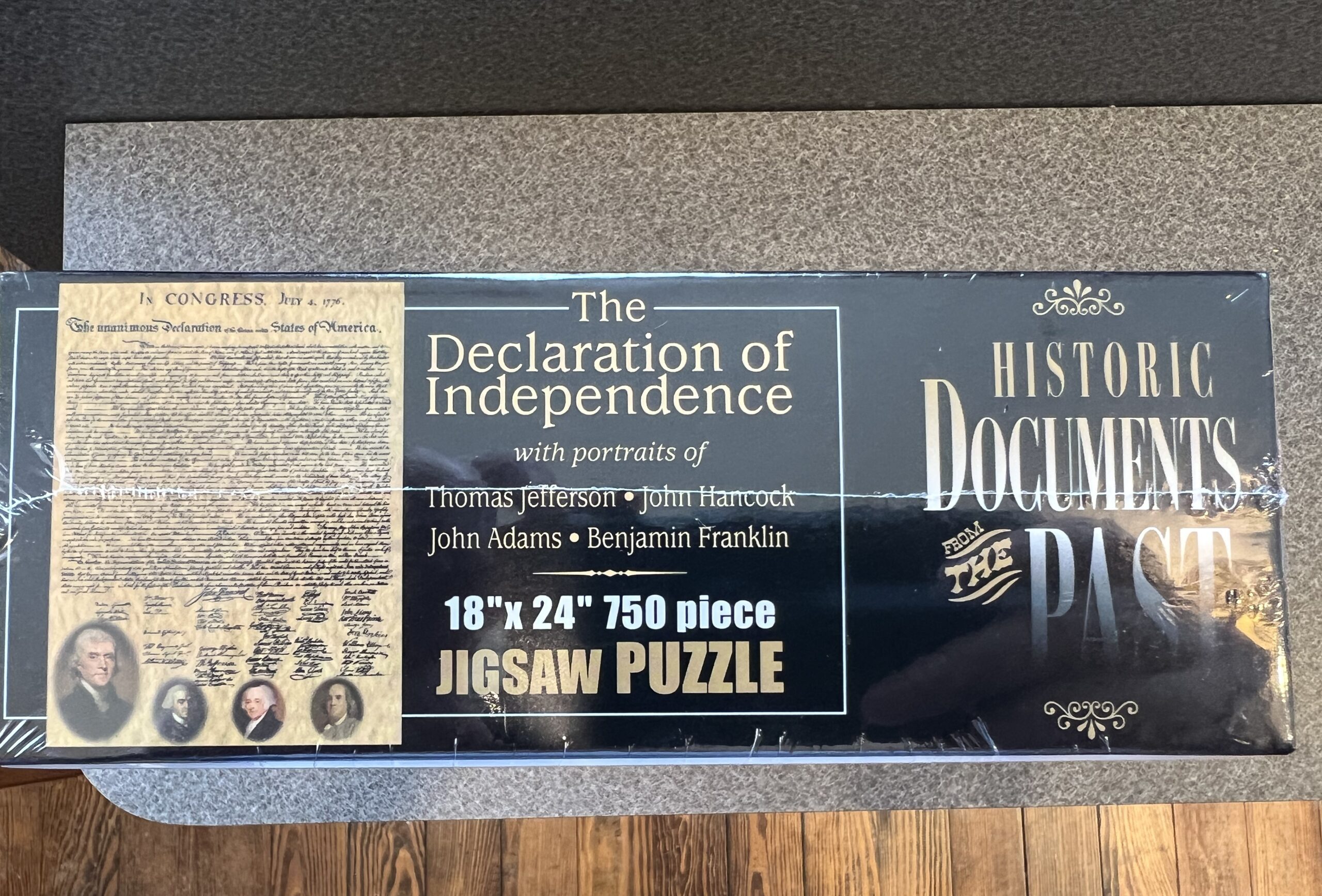 The Declaration of Independence 750 Piece Jigsaw Puzzle - Image 2