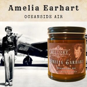 Amelia Earhart Candle