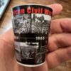 American Civil War Timeline Shot Glass