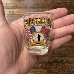 Gettysburg Flags - Soldier Shot Glass