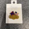 Gettysburg Script Flag Pin