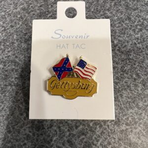 Gettysburg Script Flag Pin