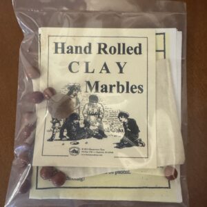 Hand Rolled Clay Marbles