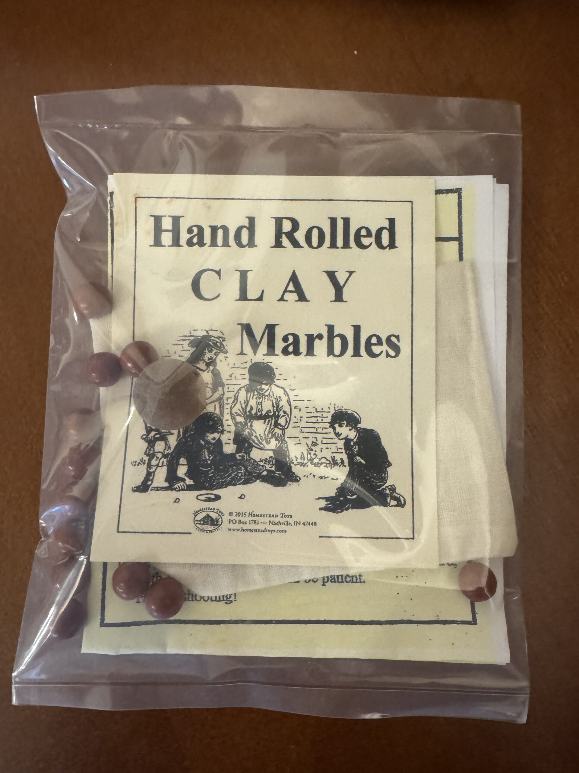 Hand Rolled Clay Marbles
