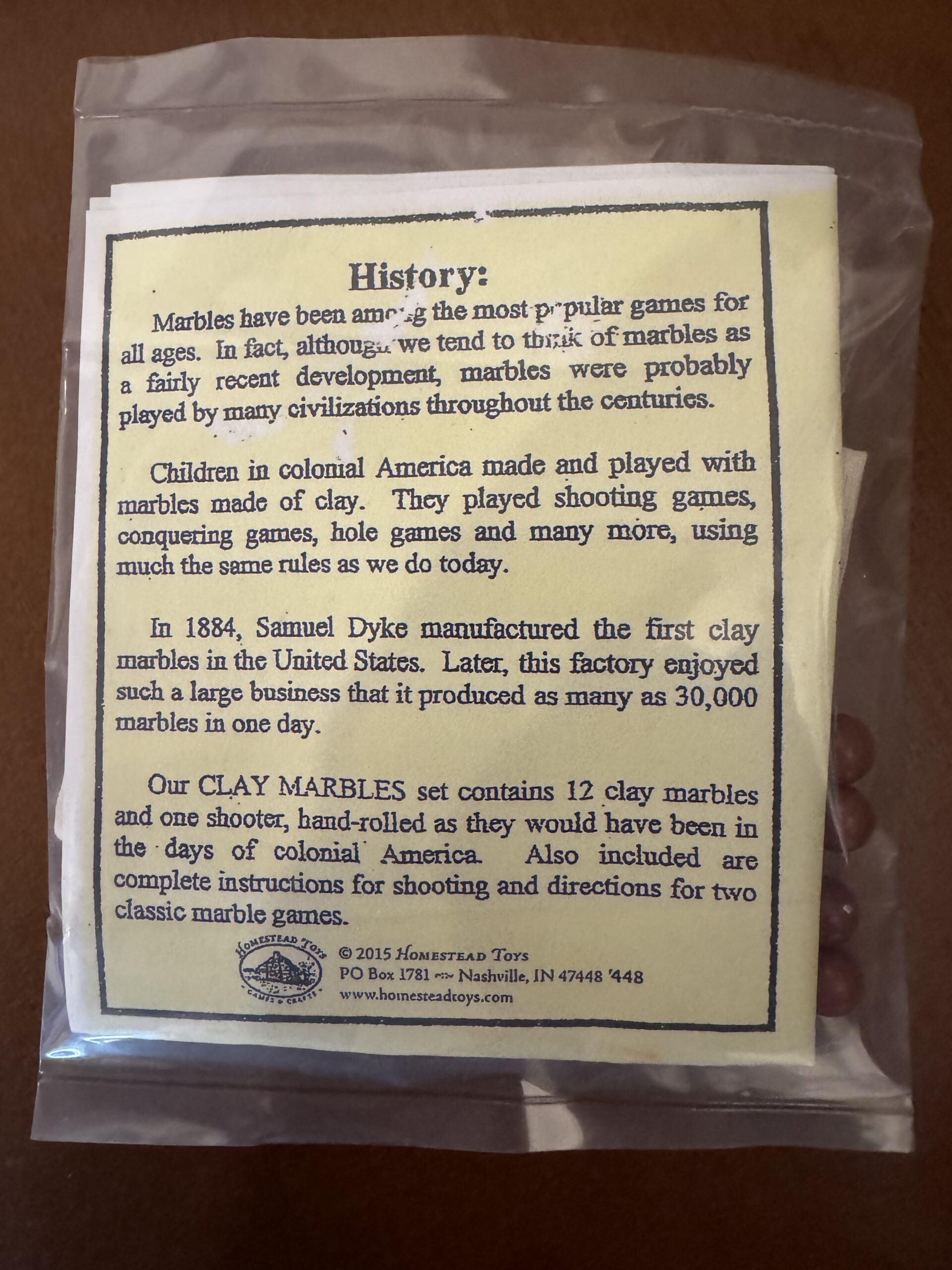 Hand Rolled Clay Marbles - Image 2