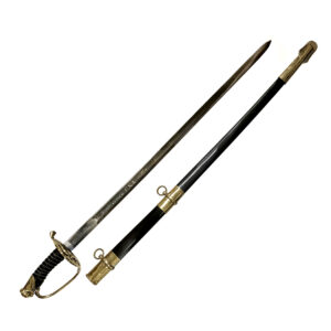 33″ C.S. Shelby Calvary Officer’s Decorative Sword and Scabbard