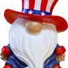 Americana Gnome Garden Statue