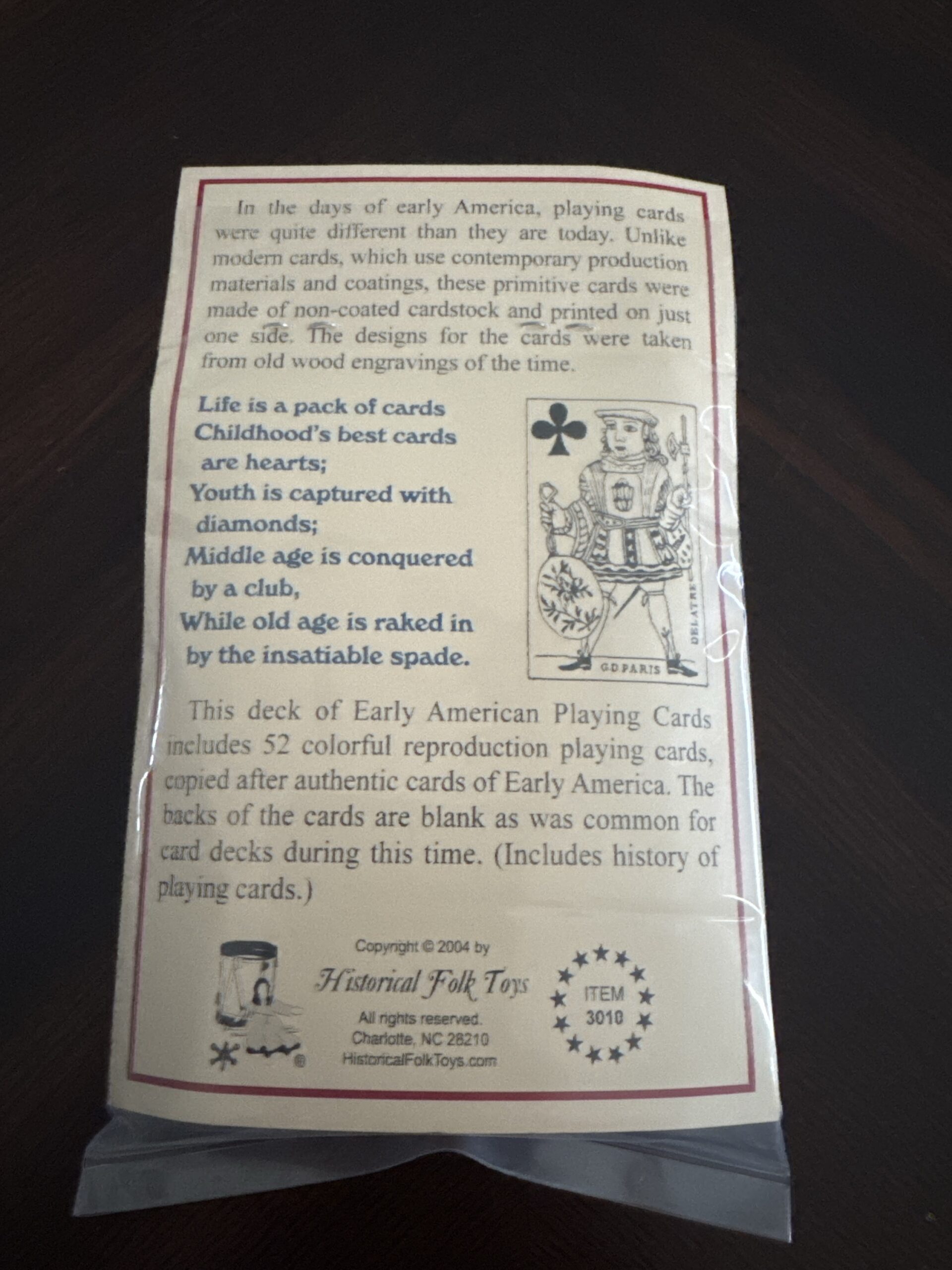 Early American Playing Cards - Image 2