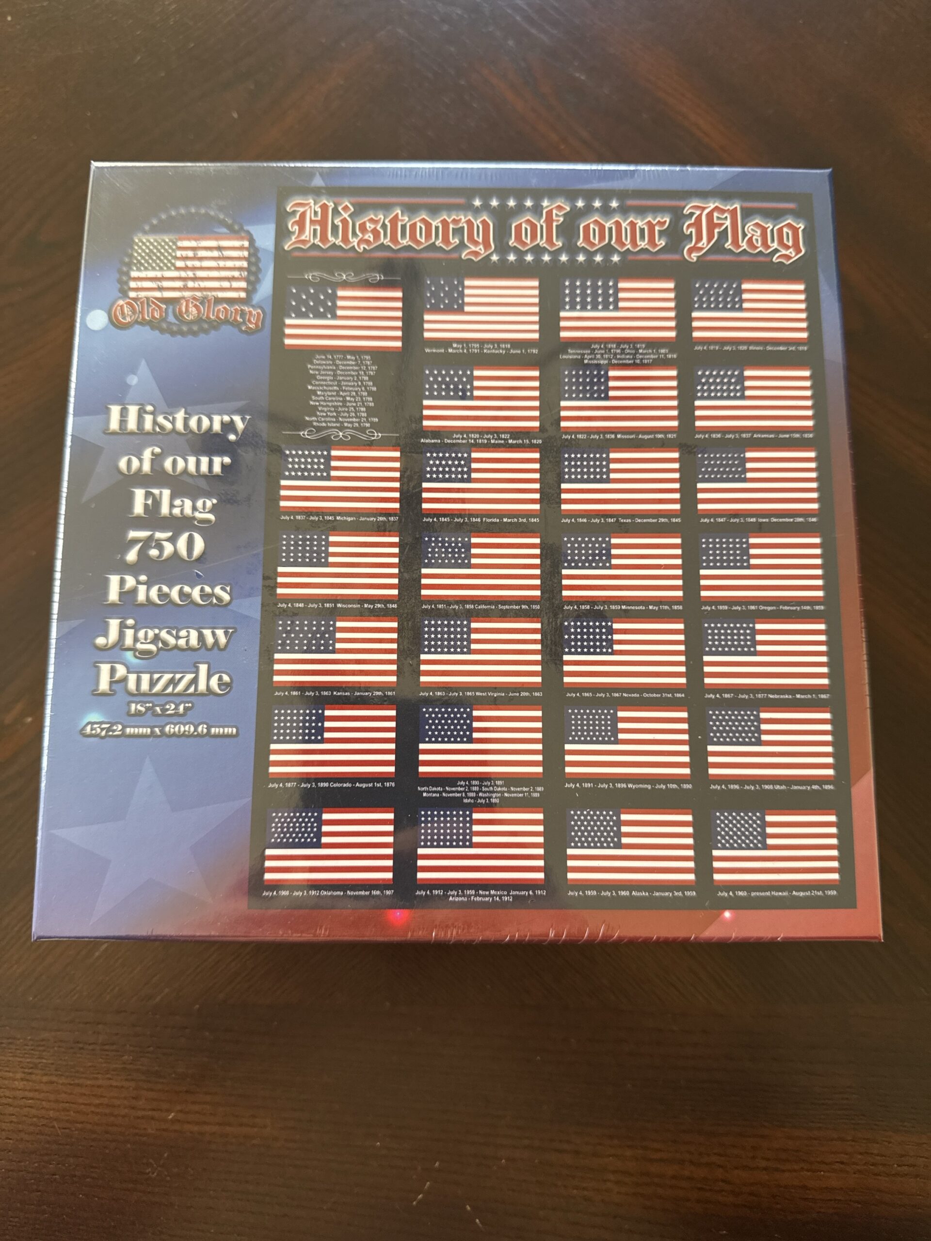 History of Our Flag Jigsaw Puzzle
