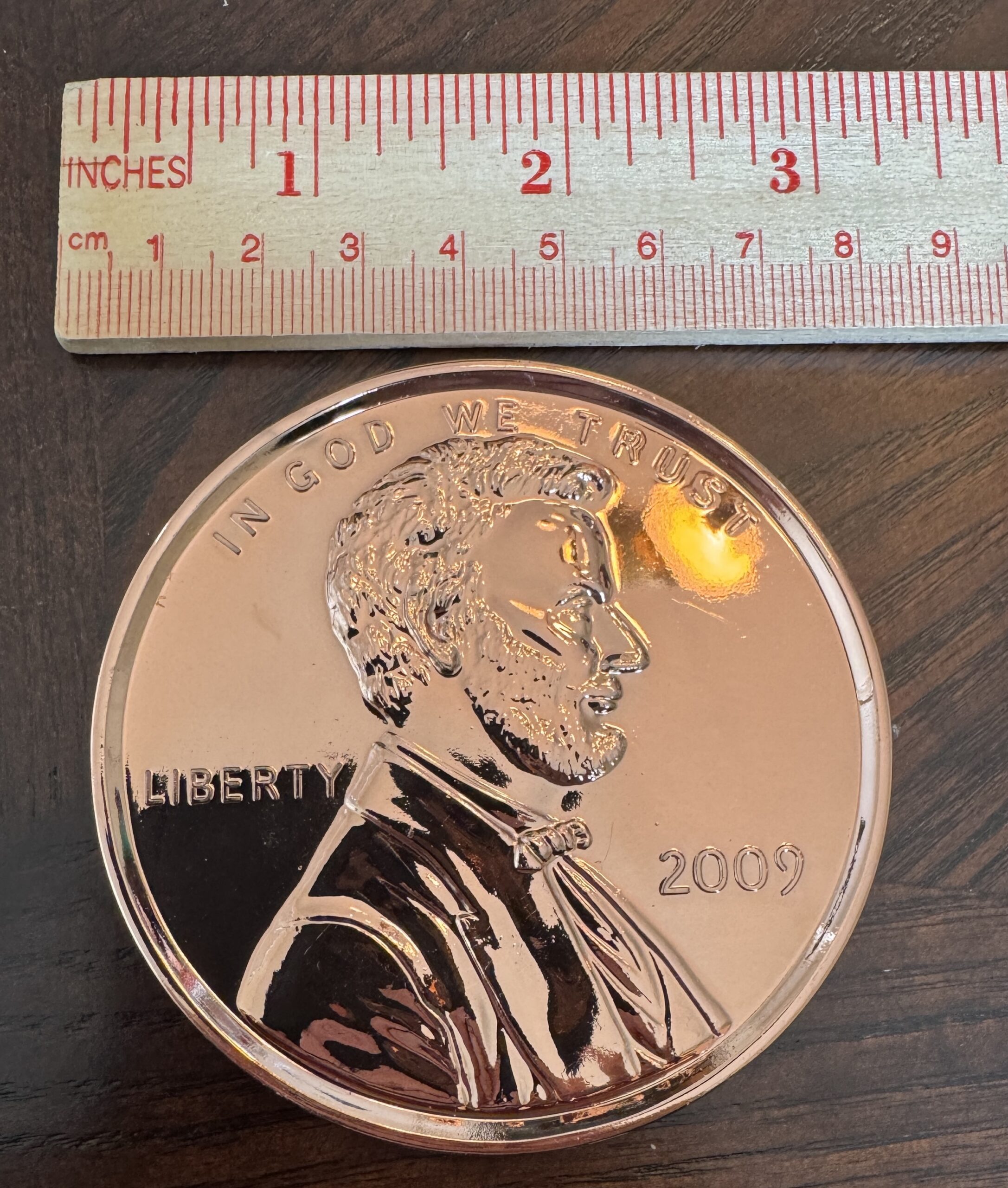 Lincoln Oversized Penny - Cabin - Image 3