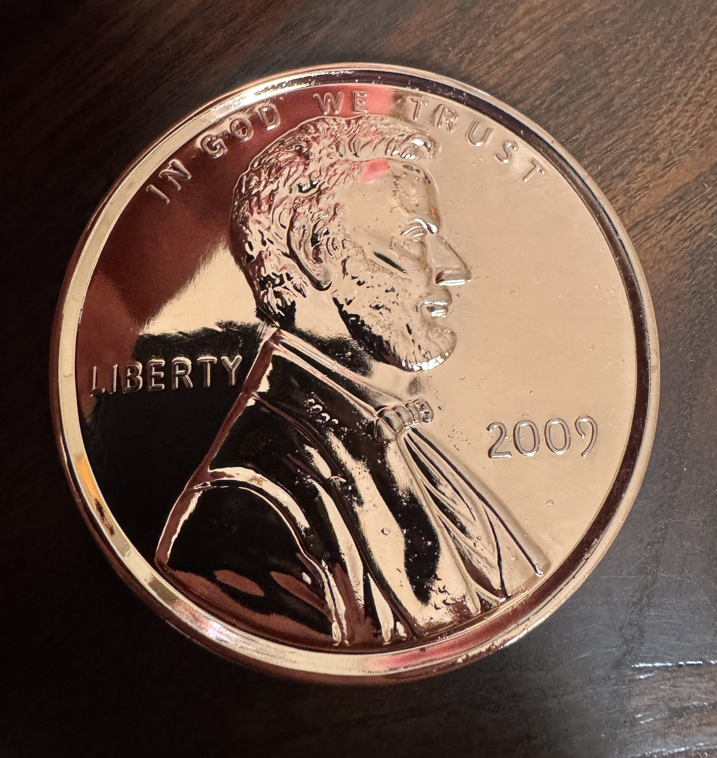 Lincoln Oversized Penny - Reading - Image 2