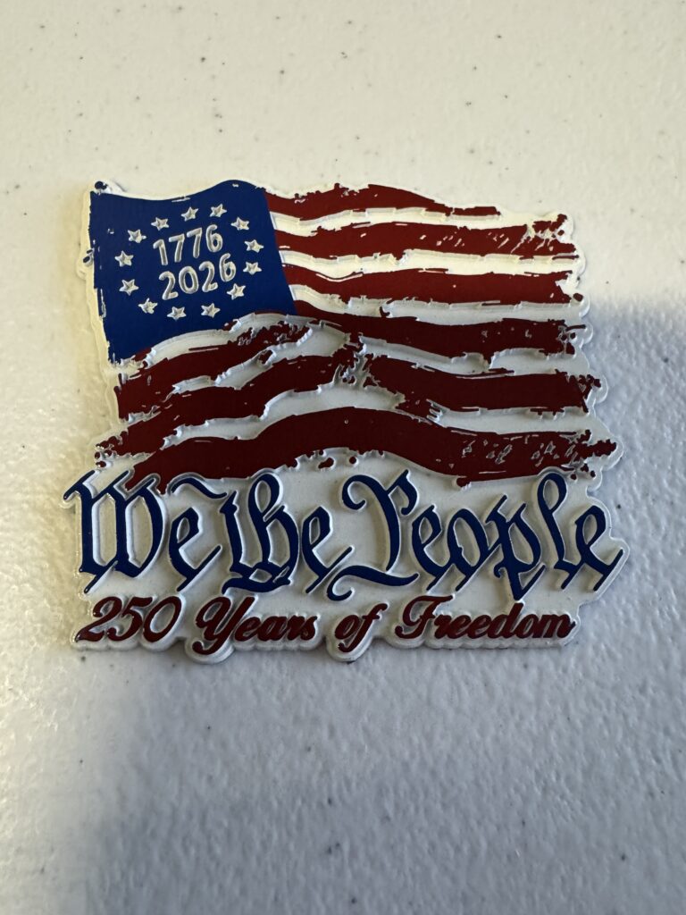 We The People - 250 Years of Freedom Magnet