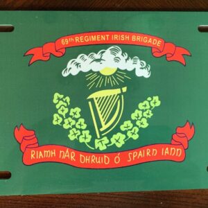 Irish Brigade License Plate