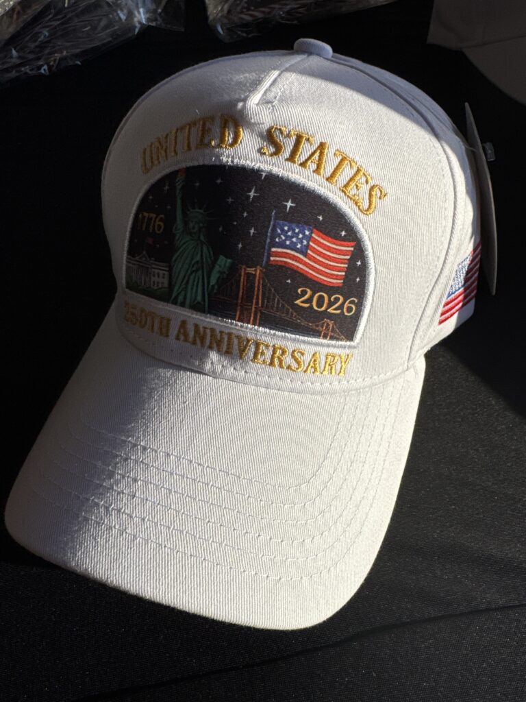 America 250 Ball Caps