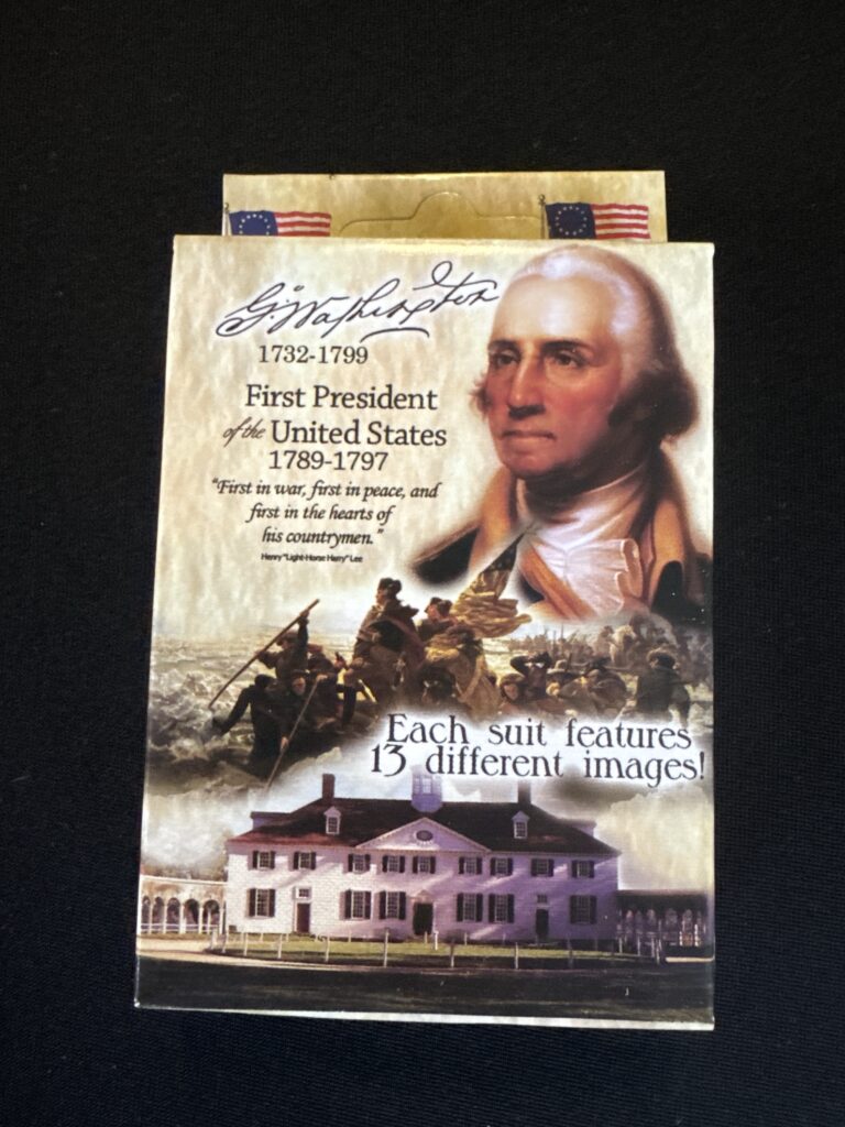 George Washington Playing Cards
