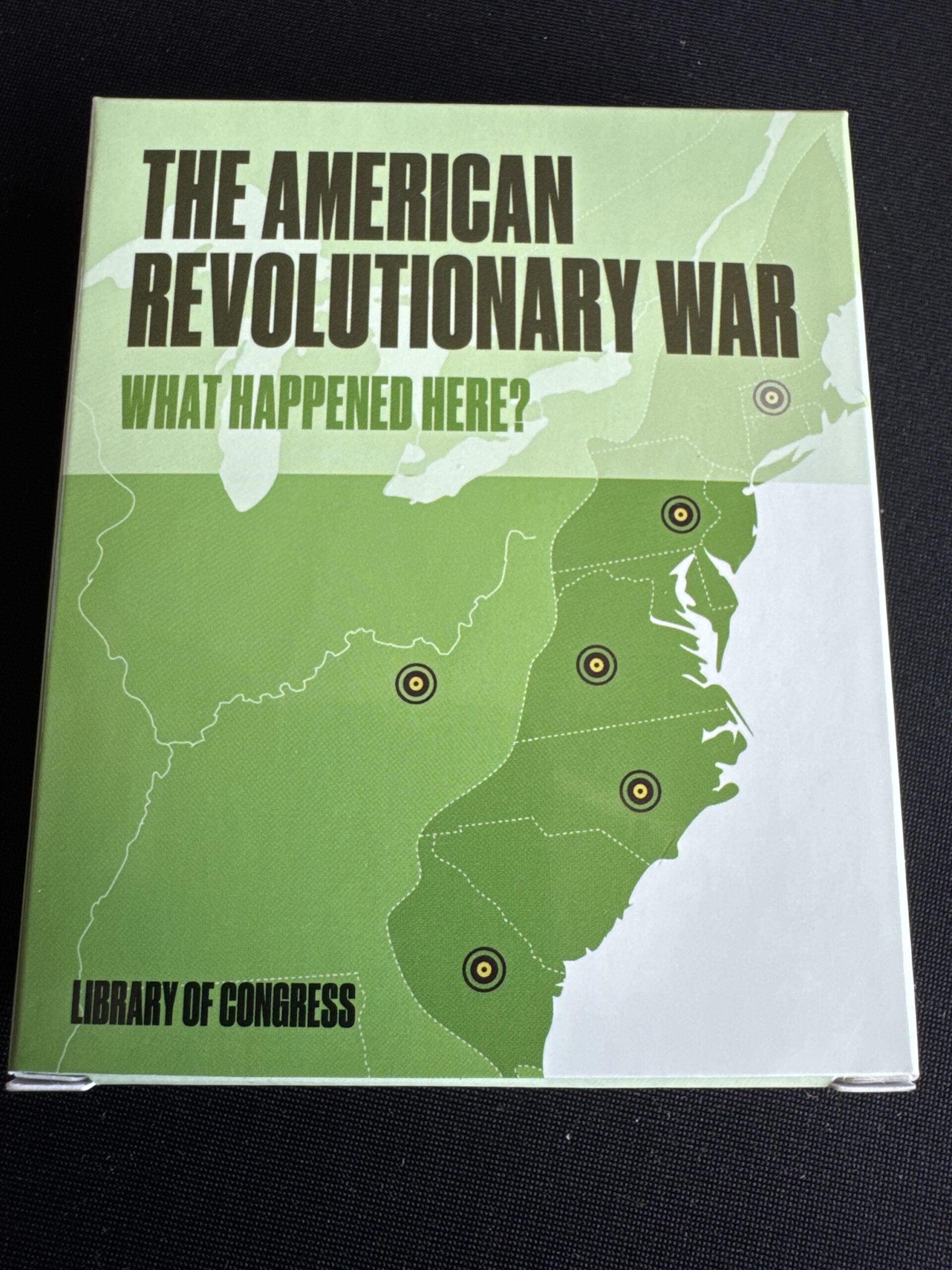 What Happened Here? American Revolutionary War Knowledge Cards