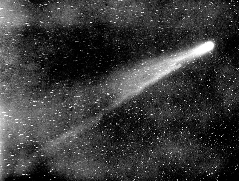 Echoes from the Dawn of Time: Halley’s Comet Captured on Film