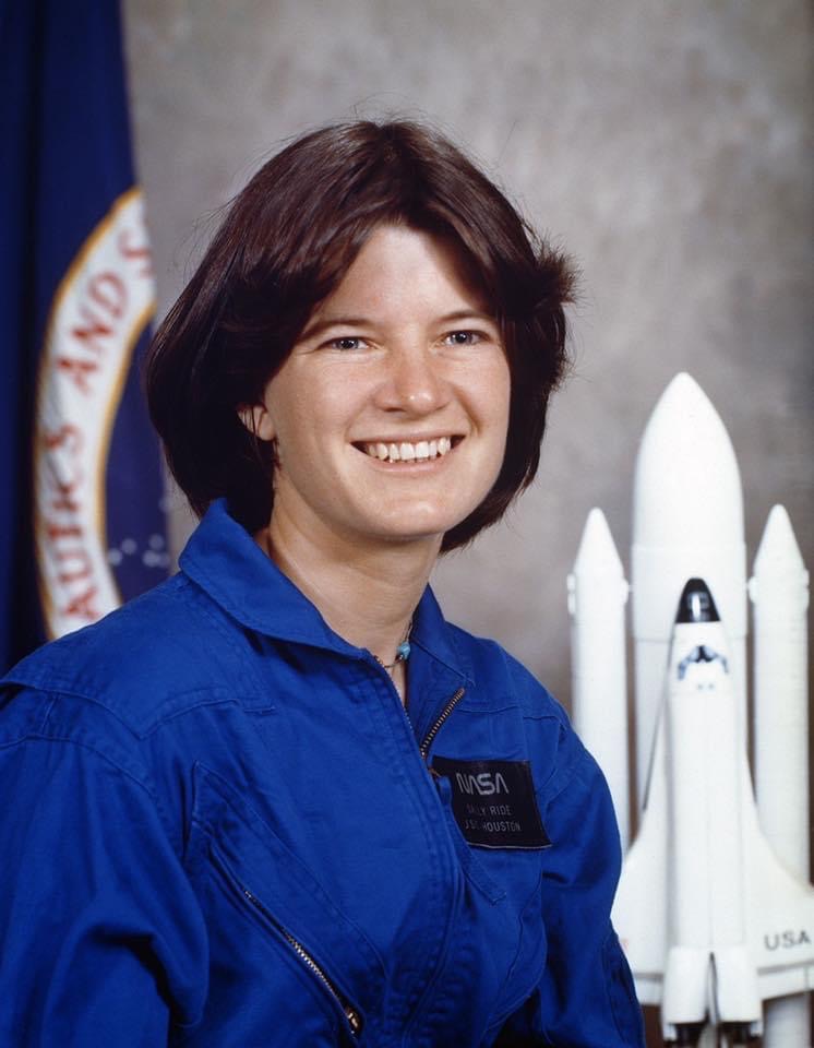 Sally Ride Breaks the Cosmic Barrier