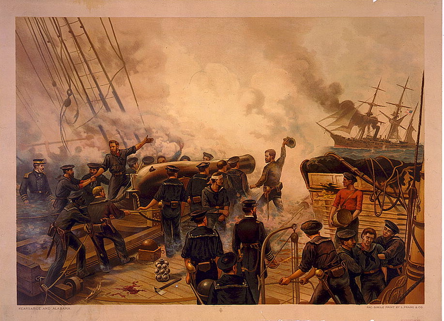 The Duelling Ships of Cherbourg