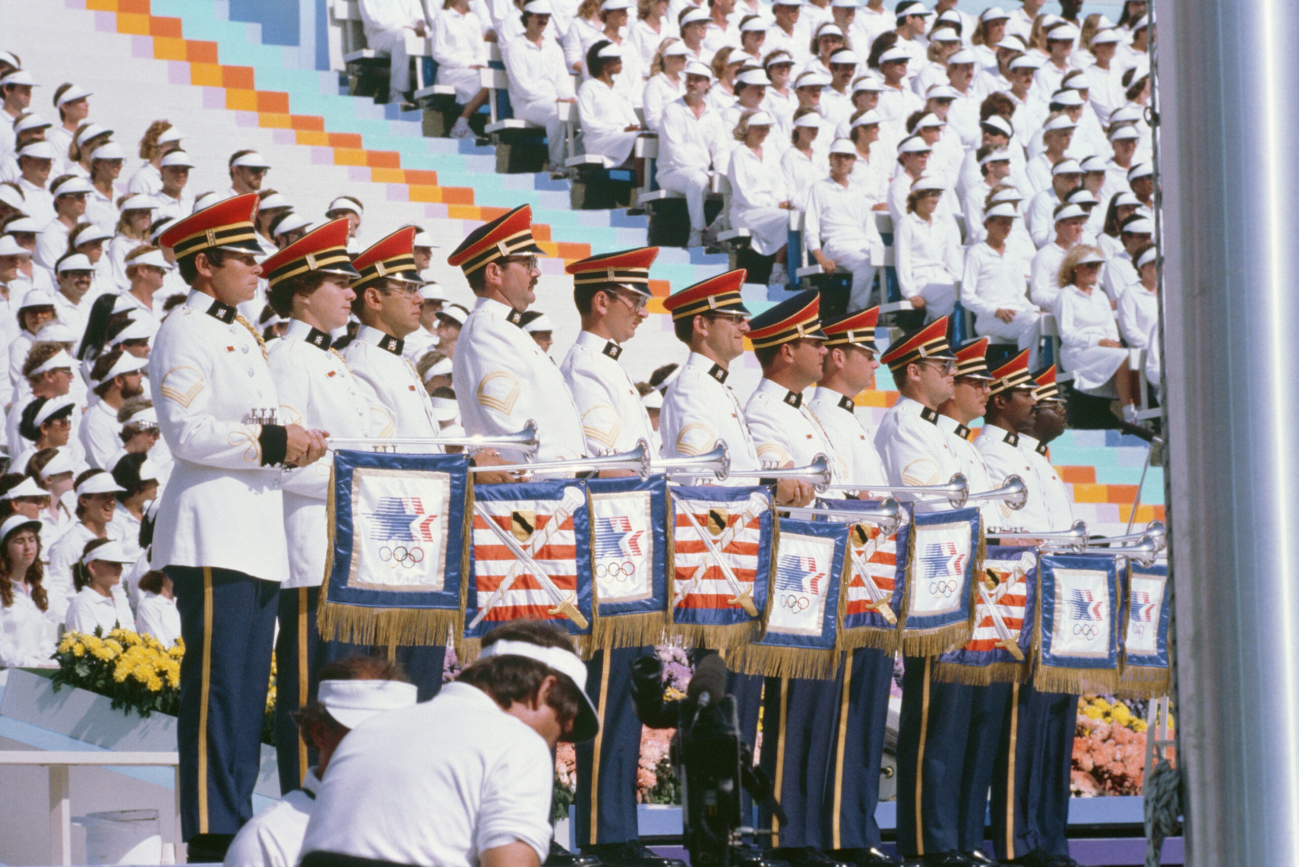 Fanfare at the LA Olympics