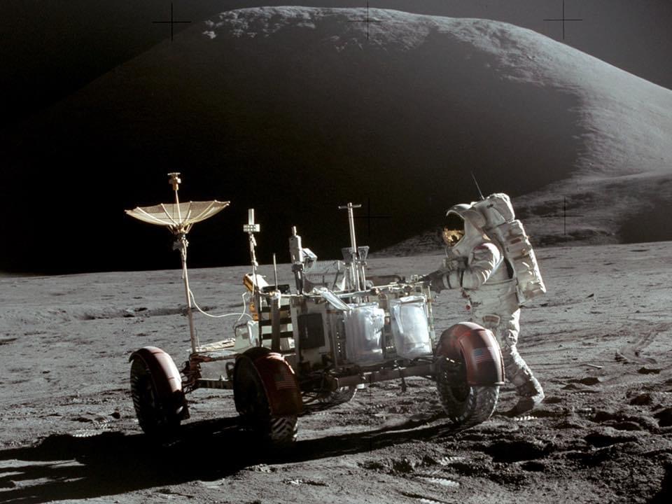 Tracing Tracks Across the Lunar Dust
