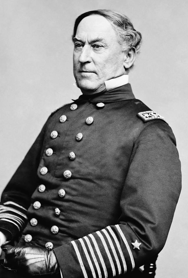 Admiral David Farragut and the Mobile Bay Order
