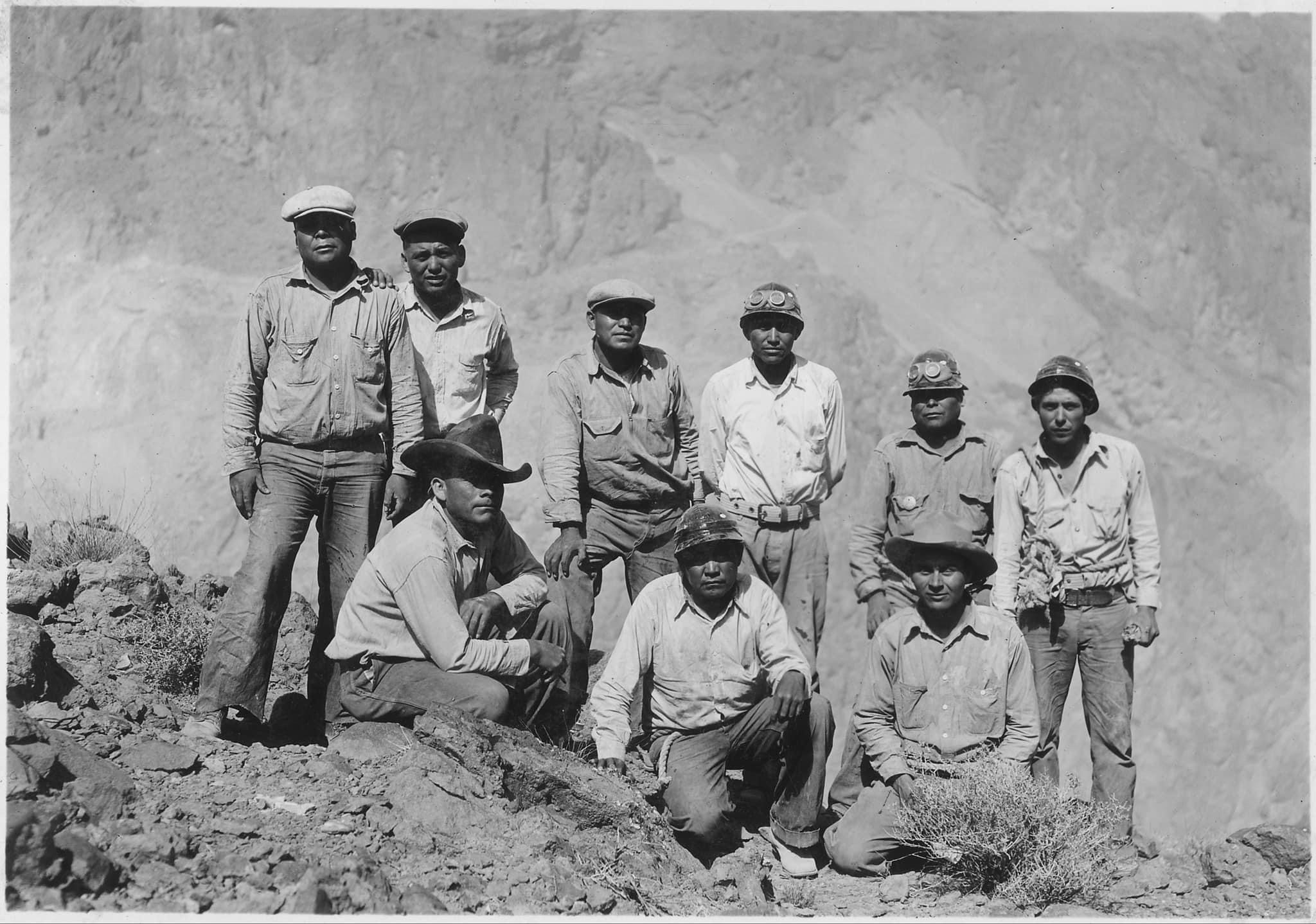 Hoover Dam Site Preparation: Tar, Sunshine, and High-Scaling Helmets