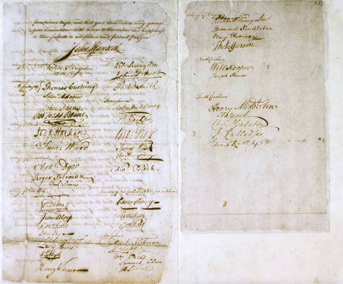 The Olive Branch Petition: A Final Plea for Peace