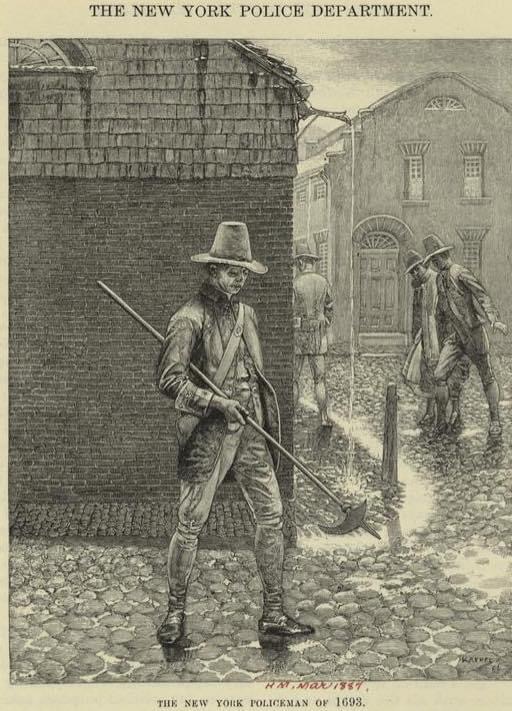 The First New York Police Uniforms: The Myth of the Colonial Watchman