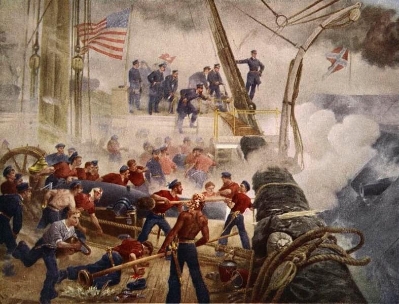 The Battle of Mobile Bay: Farragut's Defiant Surge Past the Torpedoes