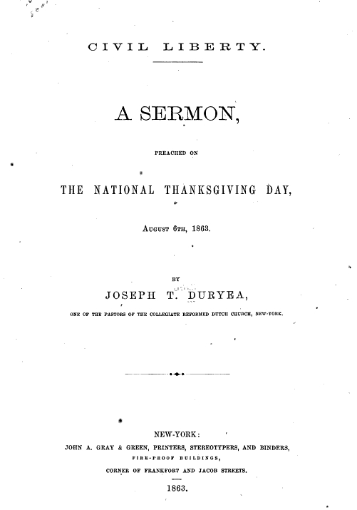 A Pulpit for the Soul of a Nation