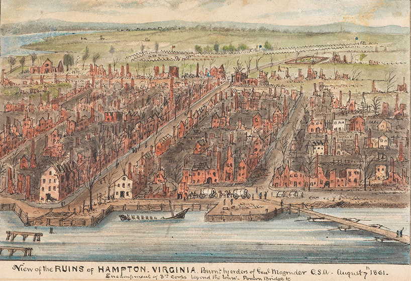 The Burning of Hampton: A Civil War Town Erased