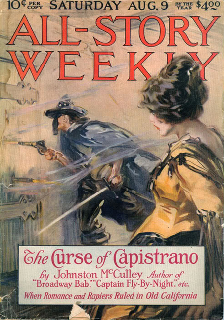 The Curse of Capistrano: Johnston McCulley’s Masked Avenger of the Borderlands