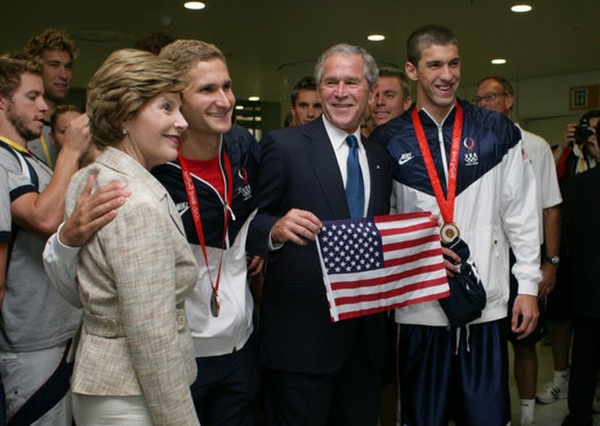 Phelps and Bush: The High-Stakes Diplomacy of the Beijing Pool