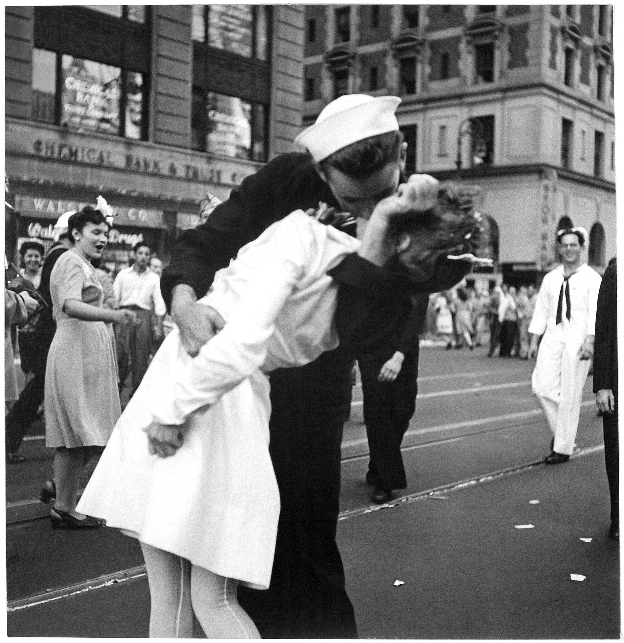 Kissing the War Goodbye: The Lower Angle of an Immortal Embrace