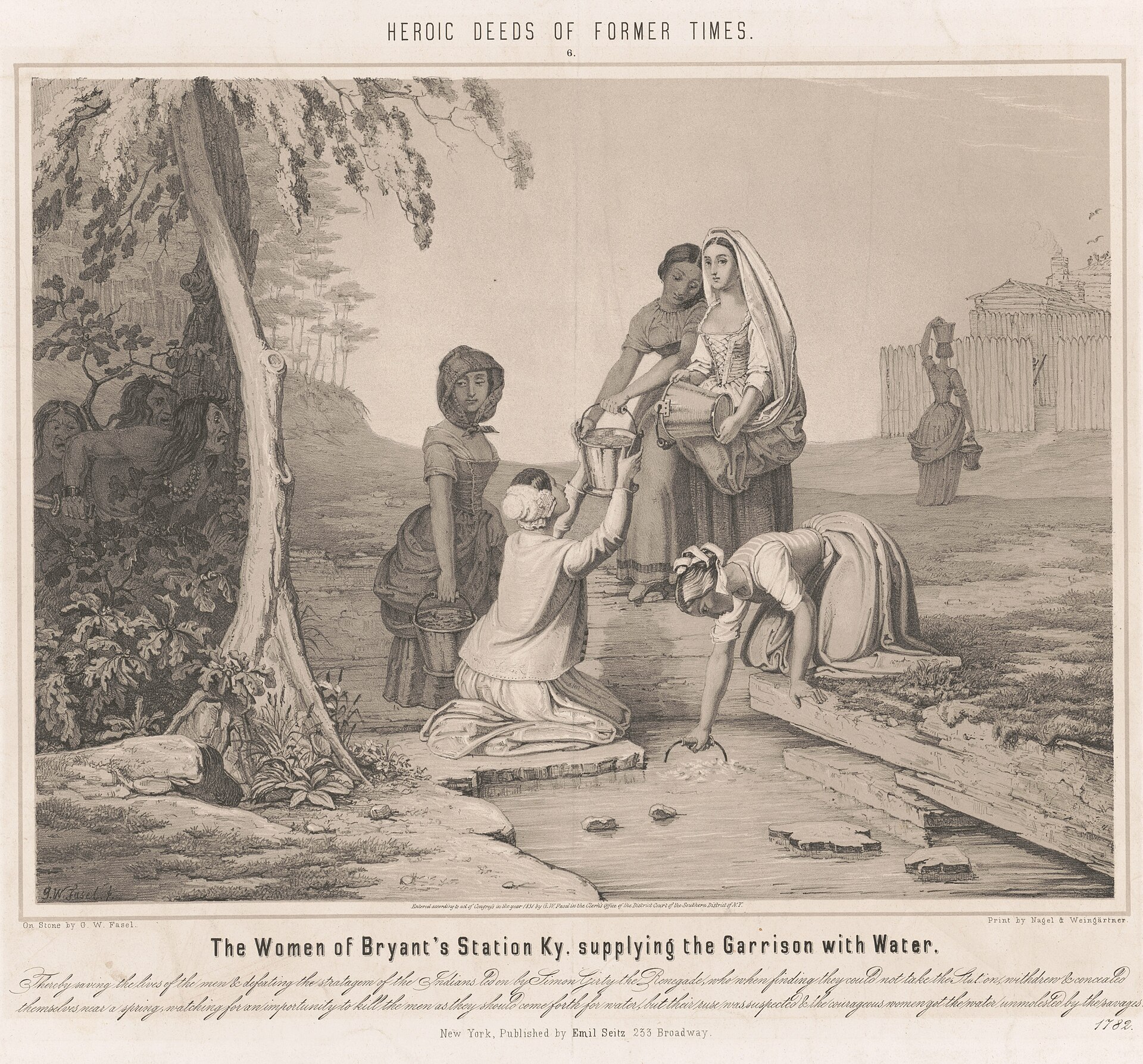 The Women of Bryan’s Station: The Courageous Run for Water