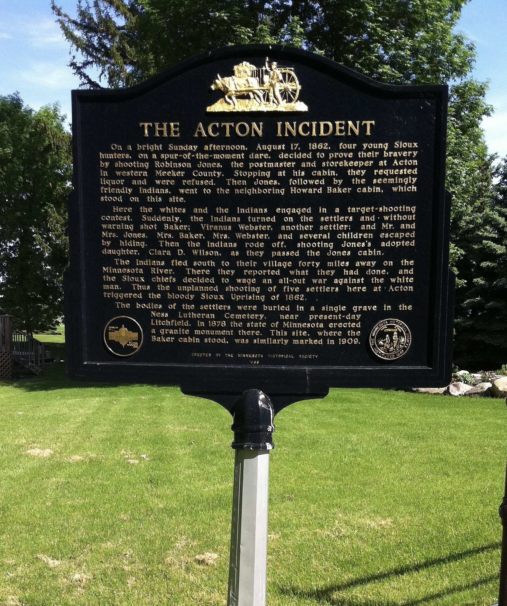 The Acton Incident: The Sudden Spark of the U.S.–Dakota War