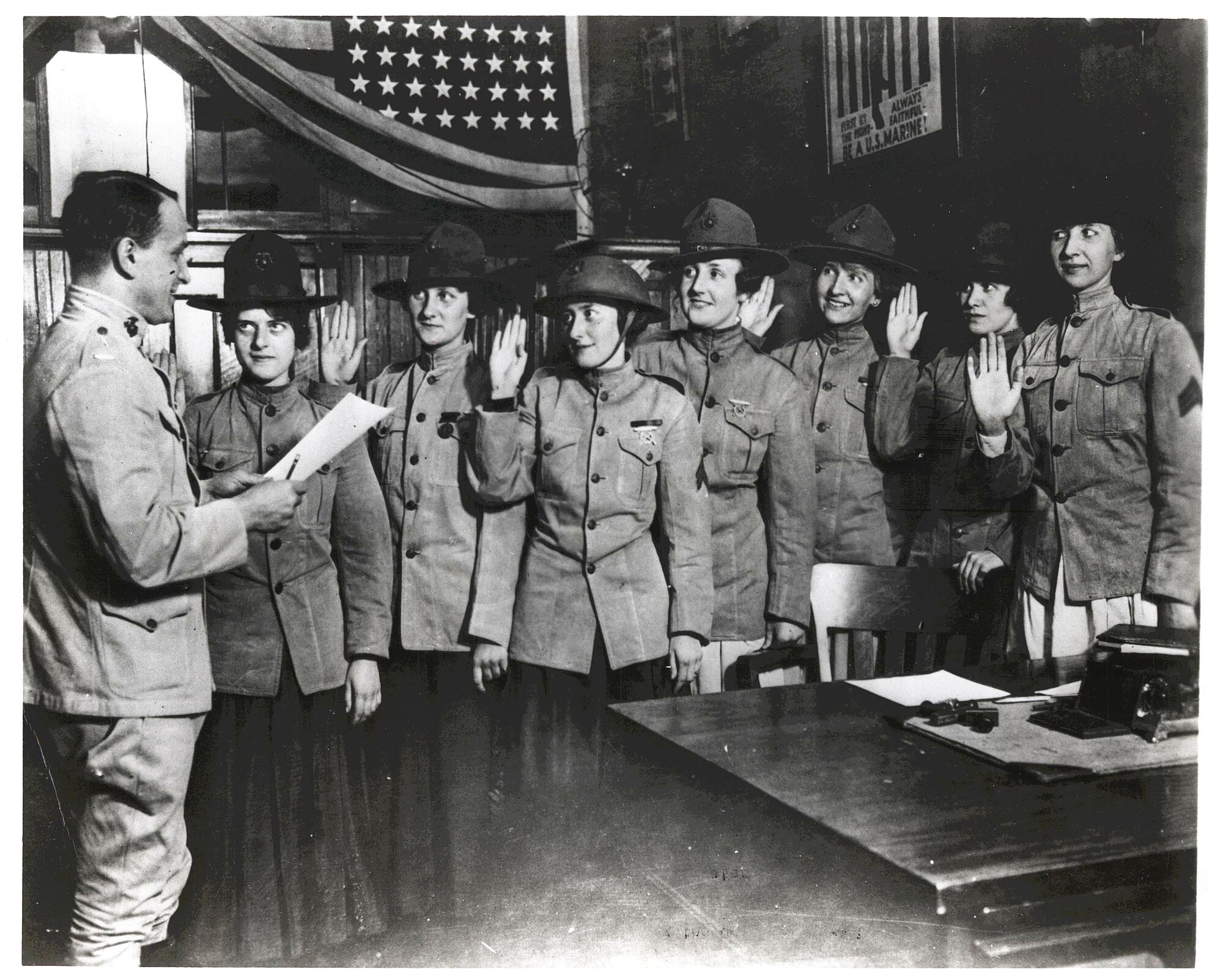 First Generation Marines: The New York Swearing‑In Ceremony