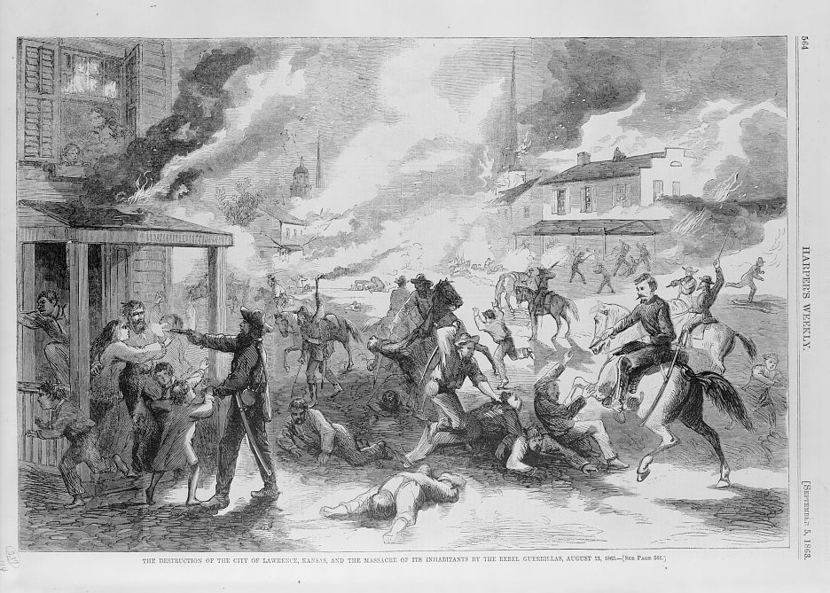 The Lawrence Massacre: Quantrill’s Raid and the Furnace of Border Warfare