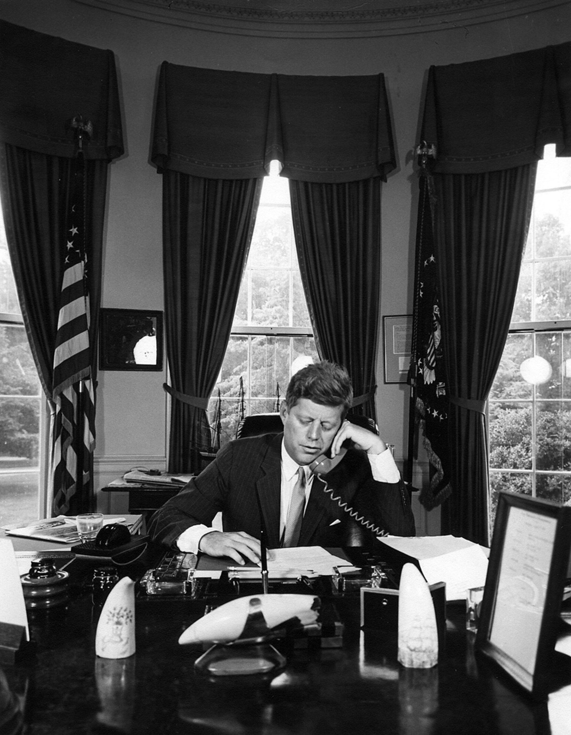 August 23, 1962 — JFK’s Oval Office Telephone Address: The Electronic Podium