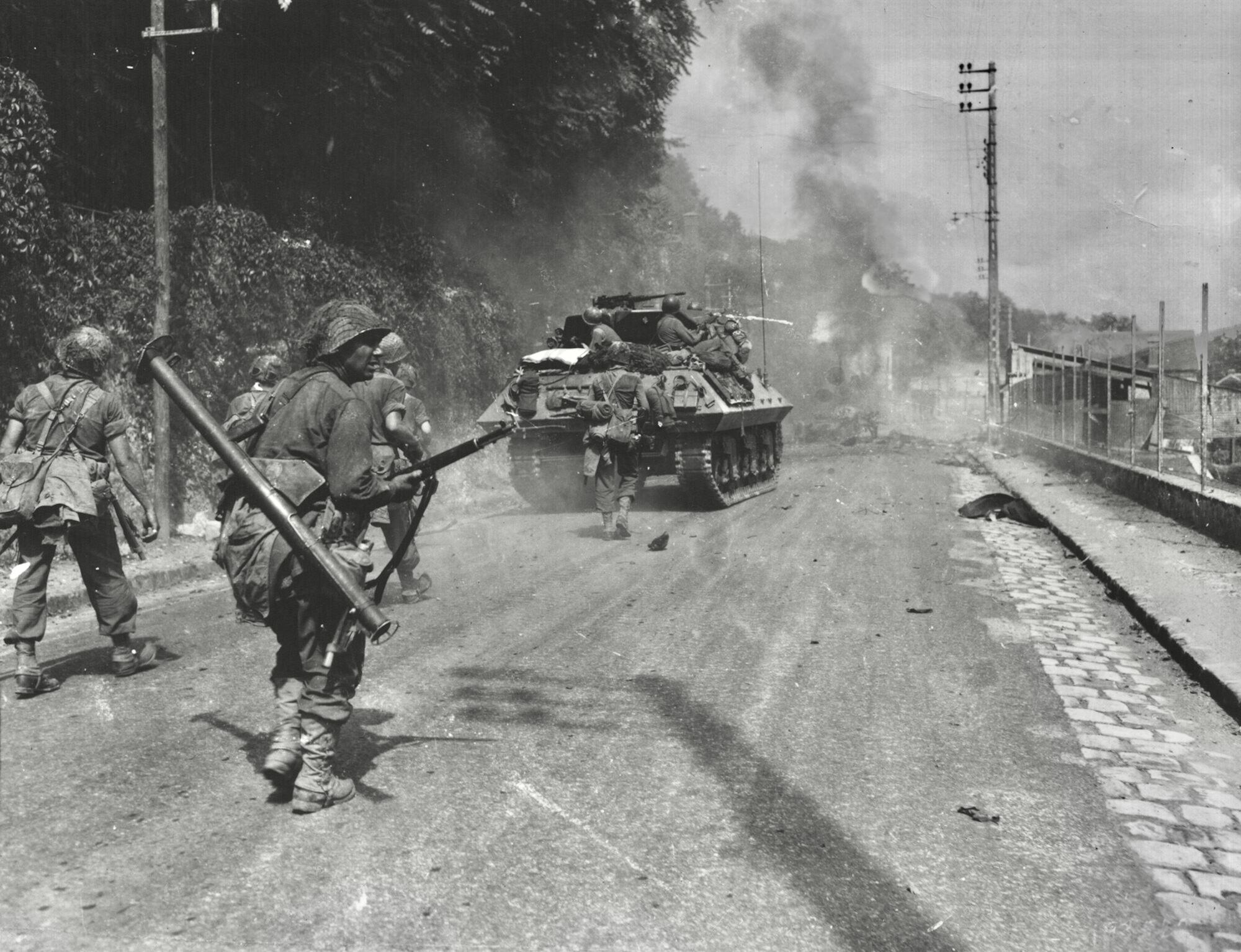 August 23, 1944 — The Advance through Fontainebleau: The Power of the Bazooka