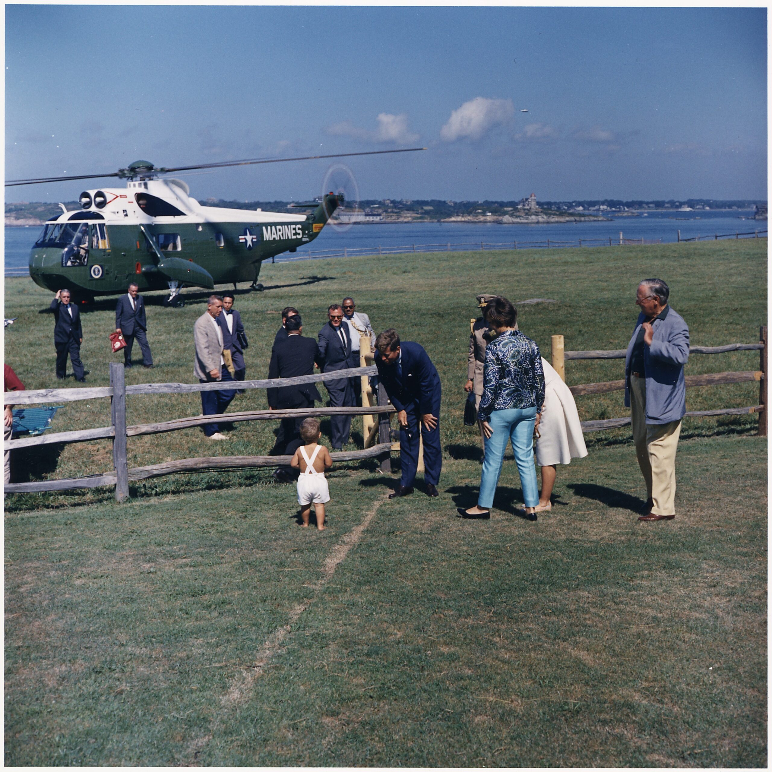 1962 — President Kennedy at Hammersmith Farm: The Summer Executive Mansion
