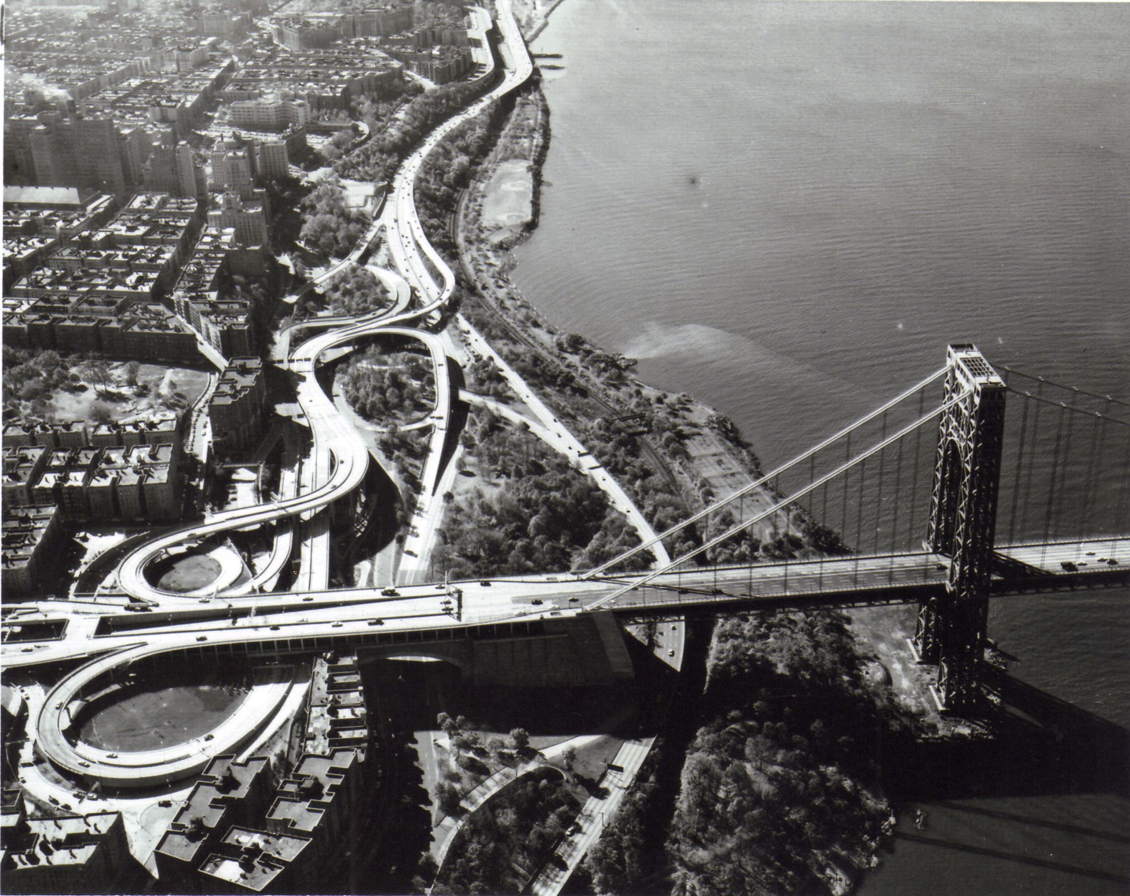 1962 — The George Washington Bridge Lower Level: Double-Decker Architecture over the Hudson
