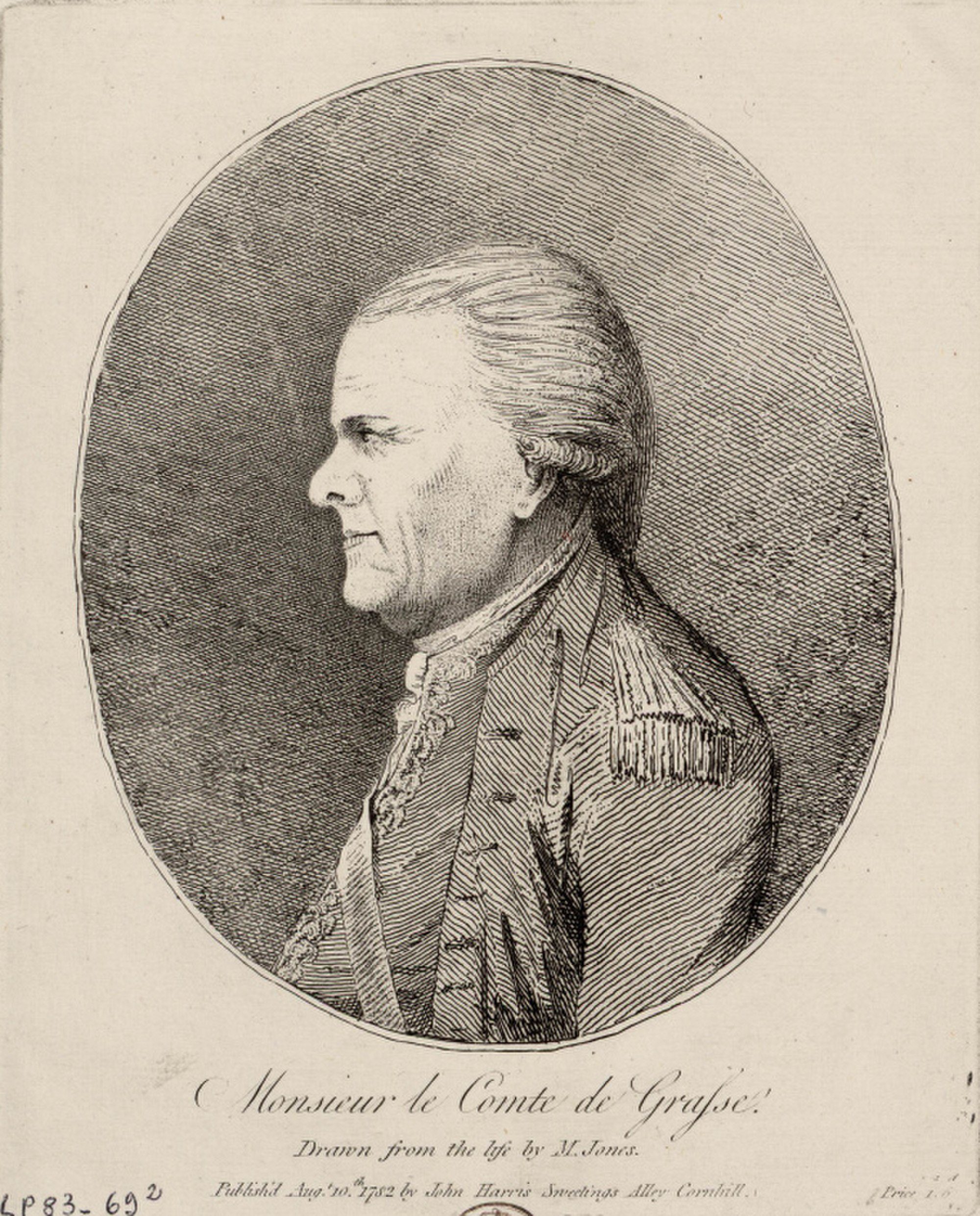 1781 — Comte de Grasse Arrives in the Chesapeake
