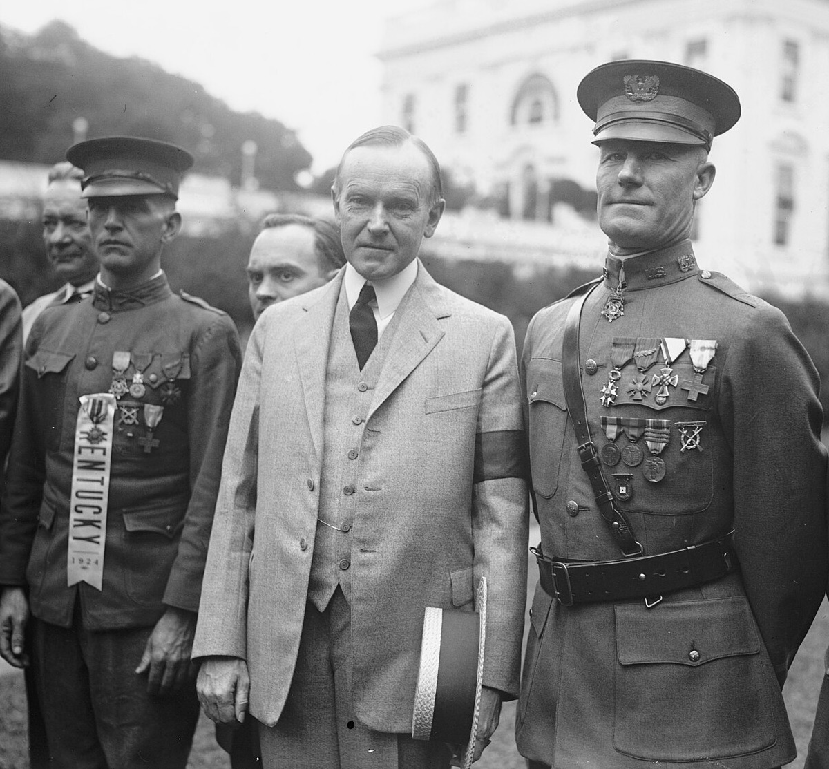 The White House Welcome of Two Great War Heroes