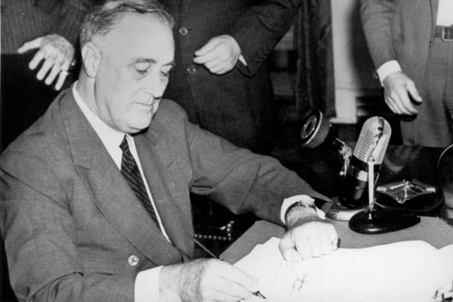 The Signing of the Selective Training and Service Act