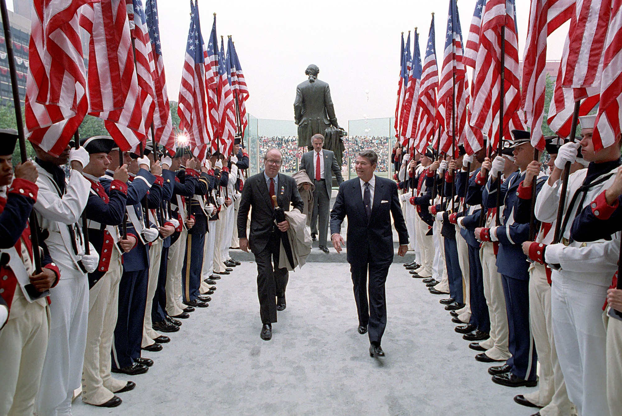 The Bicentennial Honor Guard at Independence Hall