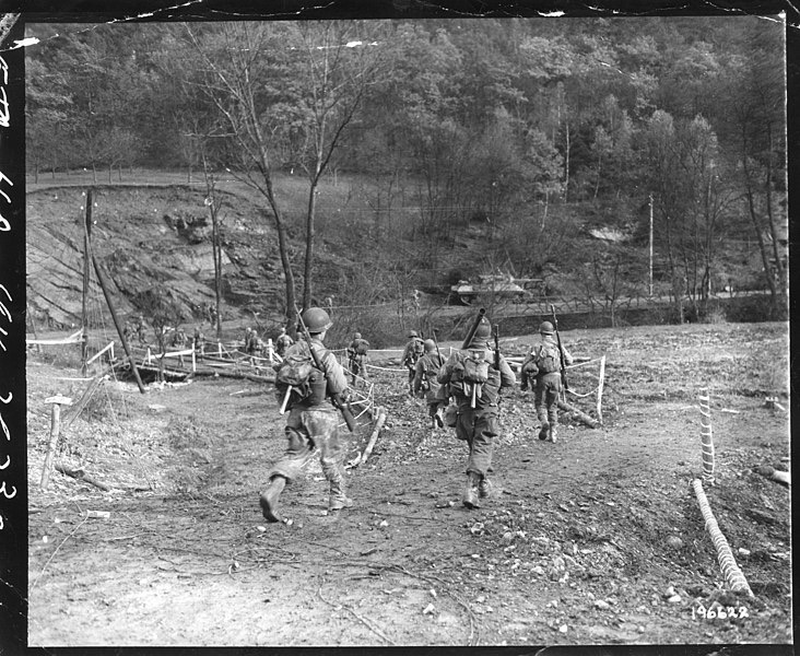 GIs Enter the Hürtgen Forest