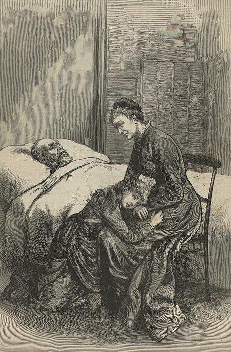 The Passing of President James A. Garfield