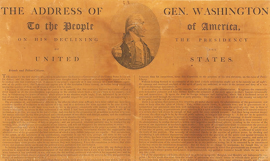 George Washington’s Farewell Address